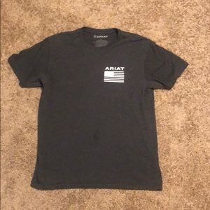 Dark grey ariat t shirt